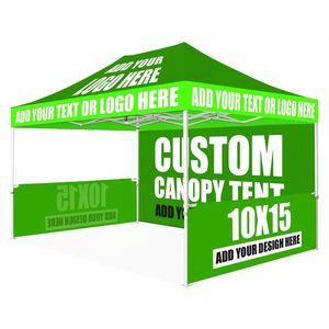 Square 10x10 Custom <b>Canopy</b> <b>Tent</b> Personalized Printing with Professional Design Support - Product Image 1