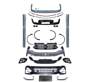 Kit de carrocería completo BUMPER ASSY, faldones laterales de rejilla de parachoques delantero y trasero, difusor delantero y trasero para <span class=keywords><strong>2021</strong></span> <span class=keywords><strong>Tiguan</strong></span> <span class=keywords><strong>R</strong></span> - Product Image 1
