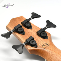 Guitare basse électrique de 30 pouces, électro-européen/ODM, acoustique, ukulele, avec EQ