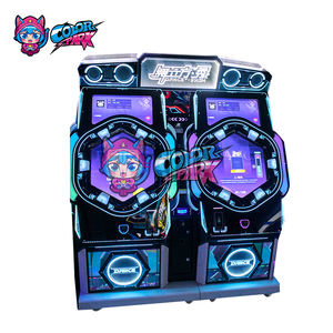 Nuovo parco colorato di alta qualità di intrattenimento Punch sala giochi a gettoni di alta qualità danza della gioventù macchina da ballo - Product Image 6