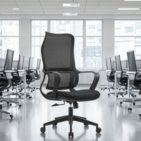 Chaises de bureau en maille pivotantes et réglables de haute qualité, design moderne et luxueux, avec logo personnalisé, garanties de 3 ans, certifiées classe 2