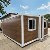 Ray-Zen Conteneur extensible de 20 pieds Structure en acier 2 étages Panneau sandwich imperméable préfabriqué Hôtel Villa avec design asiatique