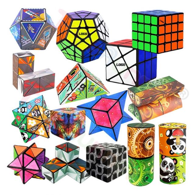 Premium Quality 3x3x3 Speed Cube with Magnetic System Fast Rotation Professional Magic Cube Toy for All Skill Levels