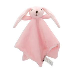 Venta al por mayor personalizado conejito elefante <span class=keywords><strong>conejo</strong></span> bebé <span class=keywords><strong>Doudou</strong></span> manta de juguete edredón bebé Linda manta de seguridad juguete edredón manta de bebé - Product Image 1