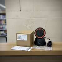 Lecteur de codes-barres omnidirectionnel 2D D6L pas cher, système POS, scanner de codes-barres haute sensibilité avec décodage haute vitesse