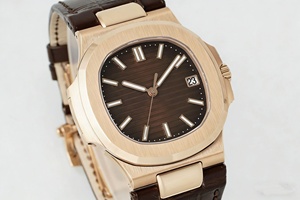 Reloj mecánico de alta calidad de 40 mm, marca de lujo, reloj de hombre a la moda, movimiento 324, correa de cuero genuino - Product Image 3