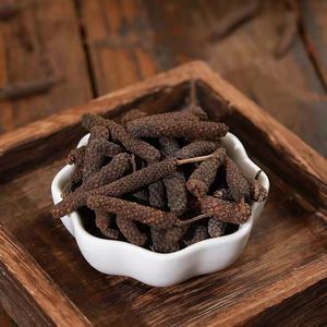 Pepe Lungo Naturale Essiccato Huaran, Piper Longum Crudo, Bacche di Piper Longum Essiccate, Spezie Sfuse per Cucina e Condimento - Product Image 6