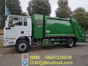 Nouveau camion compacteur de déchets solides manuel Shaanxi Automobile 12 m³ Diesel Euro 3 6500 kg MVM - Product Image 2