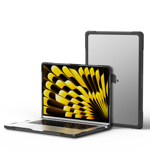 Funda Protectora Híbrida de TPU y PC con Borde Suave, Semi-Transparente, <span class=keywords><strong>para</strong></span> <span class=keywords><strong>MacBook</strong></span> Air 15 M5 2026 A3448, Diseño Exclusivo - Product Image 4