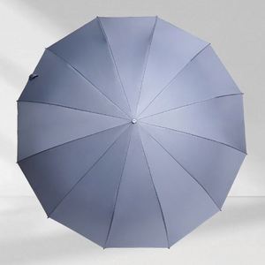 Wholesale Automatic Protection Sunshade 8 Ribs Modern Luxury Sunny & Rain Dual-use Business <b>Gifts</b> 3-Fold Custom Logo Umbrella - Product Image 3