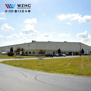 Bâtiment métallique préfabriqué de haute qualité pour bâtiment agricole - Galvanisé - Product Image 1