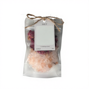 Cristaux <span class=keywords><strong>de</strong></span> bain exfoliants végétaliens à marque privée S&Soak, <span class=keywords><strong>sel</strong></span> <span class=keywords><strong>de</strong></span> bain aux fleurs séchées pour la relaxation - Product Image 5