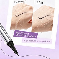 Eyeliner liquide 6 couleurs, pointe ultra fine, stylo Eyeliner lisse à haute teneur en pigments, imperméable, longue durée, maquillage pour les yeux, cosmétiques