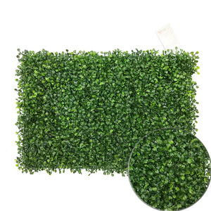 Mur végétal artificiel Dream Castle, ignifuge, gazon Milan, 468 têtes, verdure en plastique pour décoration de mariage et de maison - Product Image 2
