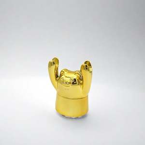 Molino de Hierbas CANNA, Diseño Creativo de Cerdito Dorado, 52 mm, Cuatro Capas, para Tabaco y Hierbas - Product Image 5