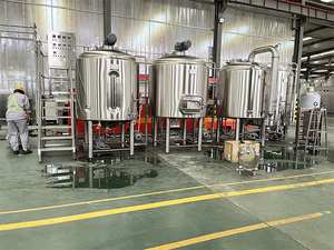 Equipo de Elaboración de Cerveza Artesanal Multifuncional de Acero Inoxidable de Grado Alimenticio con Bomba de Calentamiento Eléctrico, Capacidad de 700L-5000L - Product Image 5