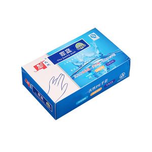 Guantes desechables para limpieza del hogar, cocina, consumo de cangrejos, barbacoa, patrón transparente, varios tamaños, origen Anhui - Product Image 2