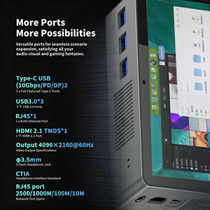 Nouveau mini PC DIXIANG <span class=keywords><strong>Intel</strong></span> <span class=keywords><strong>Core</strong></span> <span class=keywords><strong>I3</strong></span> <span class=keywords><strong>N300</strong></span> SSD, 16 Go DDR5, écran tactile 4K UHD, ordinateur de bureau compact pour le bureau, les jeux - Product Image 5