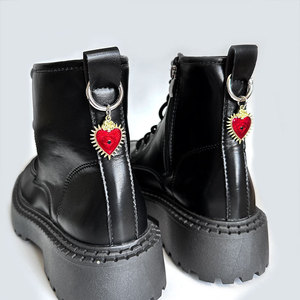 Zapatos de Metal Vintage hebilla gótica hueco Luna sol Martin botas Zapatos hebillas para DIY zapatos accesorios de decoración - Product Image 2