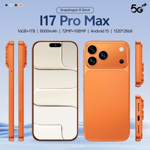 Téléphone intelligent I17 Pro Max 5G à prix abordable, 16+1 To, appareil photo 108MP, LED, débloqué, version globale, pour le <span class=keywords><strong>gaming</strong></span> 5G, dropshipping - Product Image 5