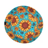 Chapeau Bob Unisexe Réversible Bleu Personnalisé Écologique avec Logo Brodé, Imperméable et Protection Solaire pour le Cyclisme Quotidien