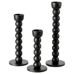Candelabro Moderno de Hierro Negro, Decoración para el Hogar, Diseño Duradero, Negro con Diseño Elegante, Perfecto para un Hogar Sofisticado - Product Image 3