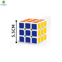 Ensemble de Cubes de Vitesse 2x2 3x3 4x4 5x5 - Jouet Éducatif DIY pour Enfants et Adultes Unisexe Ensemble de Cubes Magiques avec Plastique Luminescent