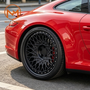 Jantes de voiture de tourisme Maxtera forgées sur mesure noires style 501 FMR pour Porsche 911 BMW M2 M3 M4 Audi <span class=keywords><strong>RS</strong></span> S7 GT-R Supra AMG en alliage - Product Image 6