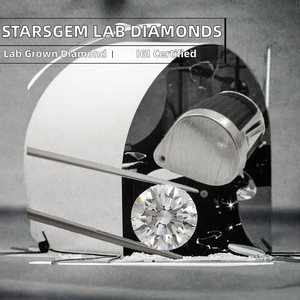 Diamants ronds brillants de laboratoire certifiés IGI Starsgem 0,5CT 1CT 1,5CT 2CT 3CT D Blanc pour la fabrication de bijoux - Product Image 2