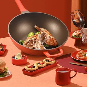 Sartén Antiadherente de Aluminio Libre de PFAS y PFOS, Sartén Profunda de Granito para Cocina, Sartén para Hornear Pasteles - Product Image 2