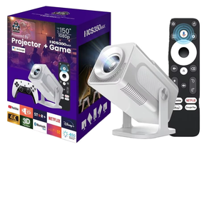 Projecteur intelligent portable HCS350Max, Android Eleven, Wifi, écran LED, compatible 4K, 160 lumens, cinéma, théâtre, console de jeu - Product Image 2