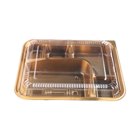 Boîte Bento Jetable en PP pour Vente en Gros, Clamshell en Plastique de Restaurant pour Plats à Emporter, Conteneur Alimentaire pour Sandwich et Exposition