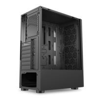 Factory Wholesale RGB Gaming ATX Case Mid Tower Desktop Computer Chassis Tempered Glass Side Panel Gaming PC Case for DIY OEM