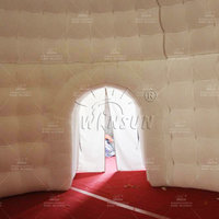 Winsun Extérieur Blanc Igloo Discothèque Fête Cinéma Événement Tente Dôme Gonflable