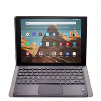 Tablet klavye ve kalem 10 inç tablet kılıfı klavye ile Amazon yangın HD 10 için