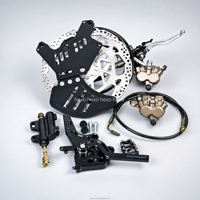 HEXO Kit Rem Belakang 240mm Rote yang Ditingkatkan dengan Bracket Dual-Caliper untuk Sur Ron Ultra Bee