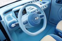Tout nouveau L7E Mini voiture électrique 2 places en cuir léger intérieur simple entraînement manuel 90 km/h Convertible EEC approuvé Lithium RWD