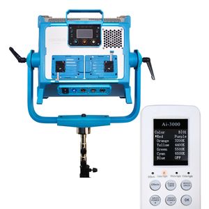 2800K <span class=keywords><strong>9990K</strong></span> gradation Led vidéo TV diffusion éclairage Film lumière de tir avec AI-2000C polychrome 200w - Product Image 3