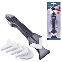 Outil de déjointage lisse de haute qualité Taurus, grattoir durable 3 en 1 pour enlever le mastic avec tête en acier inoxydable