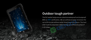 GENZO Máy Tính Bảng <span class=keywords><strong>Windows</strong></span> Gồ Ghề 8 Inch Giá Rẻ Nhất Giá Xuất Xưởng Của Máy Tính Bảng Gồ Ghề IP65 Máy Tính <span class=keywords><strong>Windows</strong></span> Z805 - Product Image 4