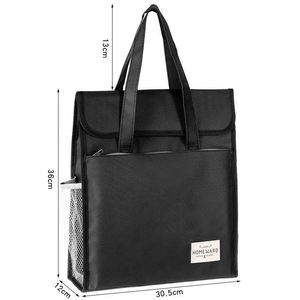 Bolsa de Archivo con Cierre, Impermeable, de Gran Capacidad, Tipo Oxford, para Documentos, Portátil, Universal, para Tutoriales y Aprendizaje - Product Image 5