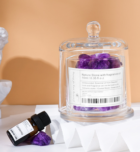 Difusor <span class=keywords><strong>de</strong></span> Aromas <span class=keywords><strong>de</strong></span> Lujo con Piedras <span class=keywords><strong>de</strong></span> <span class=keywords><strong>Cristal</strong></span>, Adorno <span class=keywords><strong>de</strong></span> Aromaterapia con Aceites Esenciales para el Hogar y Dormitorio, Personalizable - Product Image 3