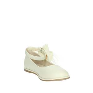 Ballerines Gaelle Paris Bianco avec nœud et plumes pour filles - Product Image 5