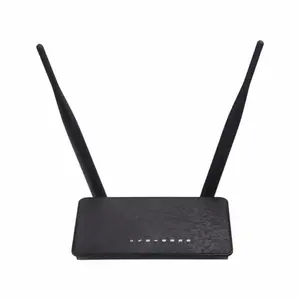 Roteador Wi-Fi com logotipo personalizado, fácil configuração, antena dupla, roteador Wi-Fi único 802.11N