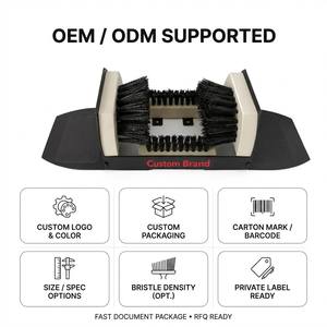 แปรง<span class=keywords><strong>ขัด</strong></span><span class=keywords><strong>รองเท้า</strong></span>แบบกว้างพิเศษ สำหรับขจัดคราบหิมะ โคลน ใช้ได้ทั้งภายนอกและภายในอาคาร รับผลิตแบบ OEM ODM ขายส่ง - Product Image 6