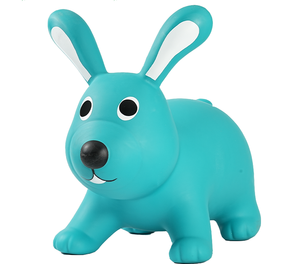Juguete Inflable de PVC para Niños, Unisex, con Forma de Animal, Conejo Colorido y Adorable, para Saltar al Aire Libre - Product Image 2