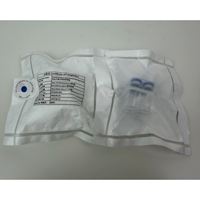 Flacons en verre stériles ETO transparents de 3 ml avec emballage en pochette Tyvek