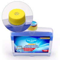Nettoyant et désodorisant pour lave-vaisselle, détartrant pour lave-vaisselle, 250 ml de liquide