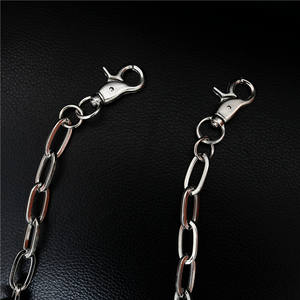 Atacado Moda <span class=keywords><strong>New</strong></span> <span class=keywords><strong>Design</strong></span> Heavy Metal Spiked Rivet Cintura Cadeia Metal Calças Correntes Calças Personalidade Calças Cadeias (TC102) - Product Image 4