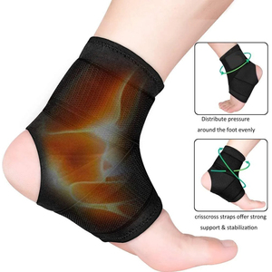 Soporte <span class=keywords><strong>de</strong></span> <span class=keywords><strong>Tobillo</strong></span> Transpirable con Correas Estabilizadoras, Venda <span class=keywords><strong>de</strong></span> Compresión Ajustable <span class=keywords><strong>para</strong></span> Alivio del Dolor <span class=keywords><strong>de</strong></span> Esguinces <span class=keywords><strong>de</strong></span> <span class=keywords><strong>Tobillo</strong></span> - Product Image 2